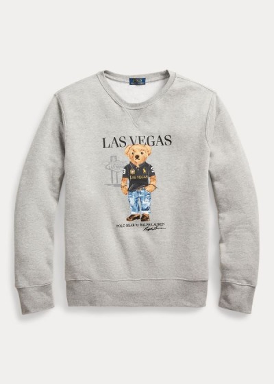 Polo Ralph Lauren Las Vegas Bear Sweatshirt Herre Danmark (YXKCA4693)